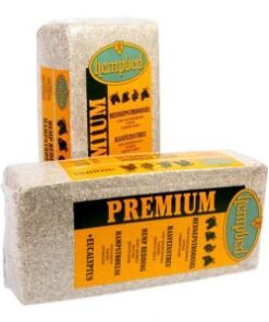 DanSpan Horse Hempbed Hampstrøelse -Premium med Eucalyptus- 15 kg baller